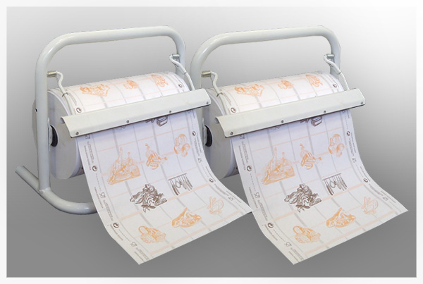 Desenroladores de Bobines de Papel Charcutaria/Pastelaria